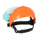 Casquete con protector facial