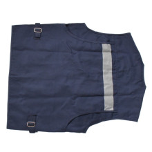 Chaleco geologo canvas azul talla l