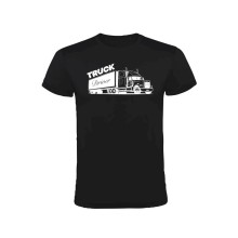 Polera Camionero - Truck Driver - Negra Talla XL