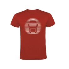 Polera Camionero - Camion En Sol - Roja Talla XL