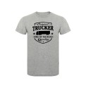 Polera Camionero - Original Trucker - Gris Talla XXL