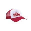 Gorro Malla Trucker Rojo