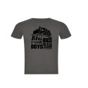 Polera Big Rigs For Big Boys Gris Talla XXL