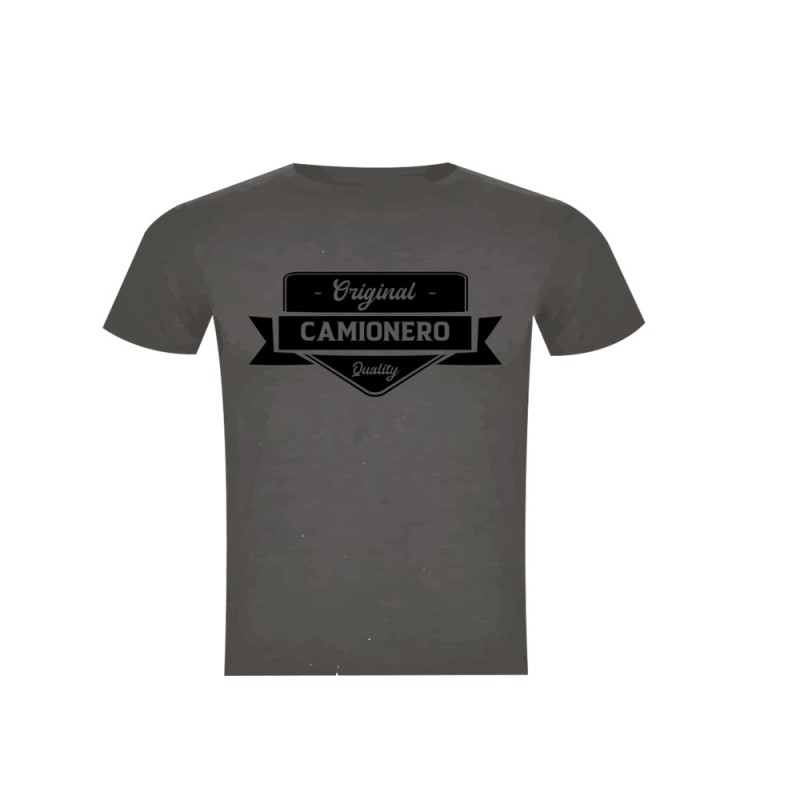 Polera Camionero Original Quality Gris Talla XXL