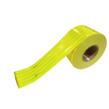 Cinta Reflectante Fluor 4 Pulg - 45 Mts