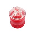 Casquillo Rojo Protector de Luz Led