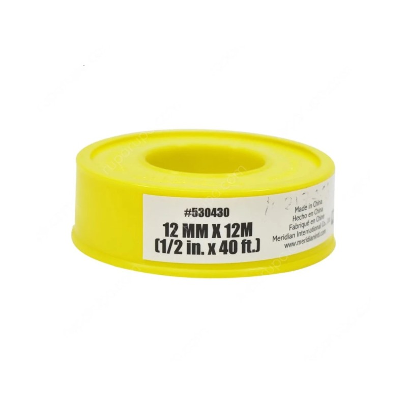 Teflon Para Gas 12mmx12m Tactix