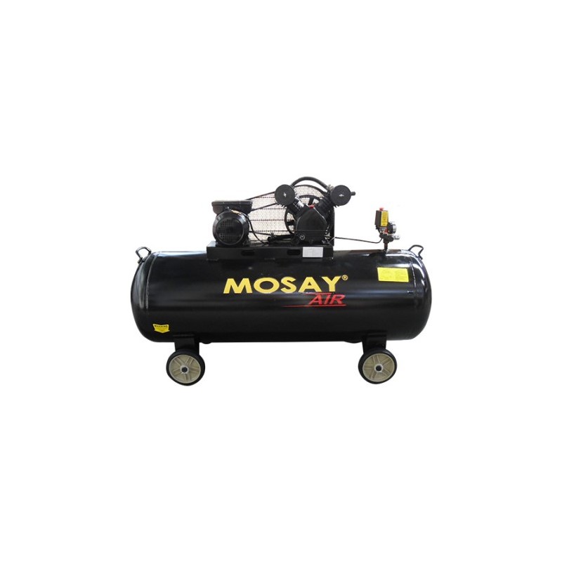 Compresor Polea 5.5hp 300 Lts Mosay