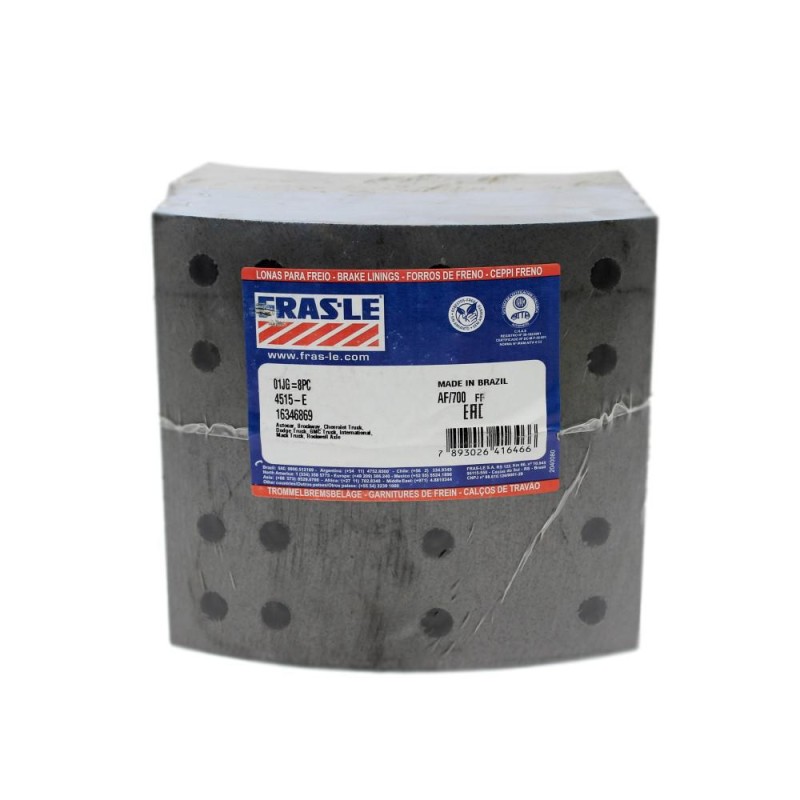 Balata Freno 7 Pulg Perforada - 4515-e