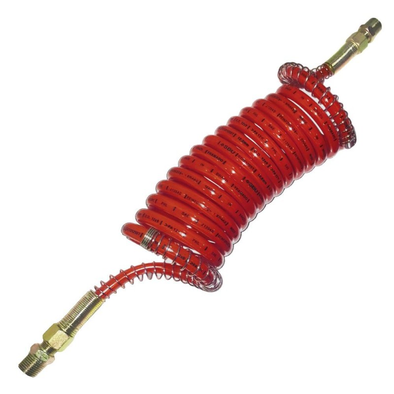 Manguera Espiral M16 Roja